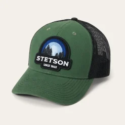 Clearance Stetson Sunset Trucker Cap Olive