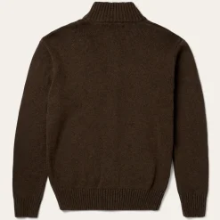 New Stetson Ombre Border Stripe Cardigan Brown