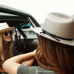 Clearance Stetson Open Road Straw Hat Taupe