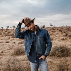 Hot Stetson Open Road Vented Straw Cowboy Hat Chocolate