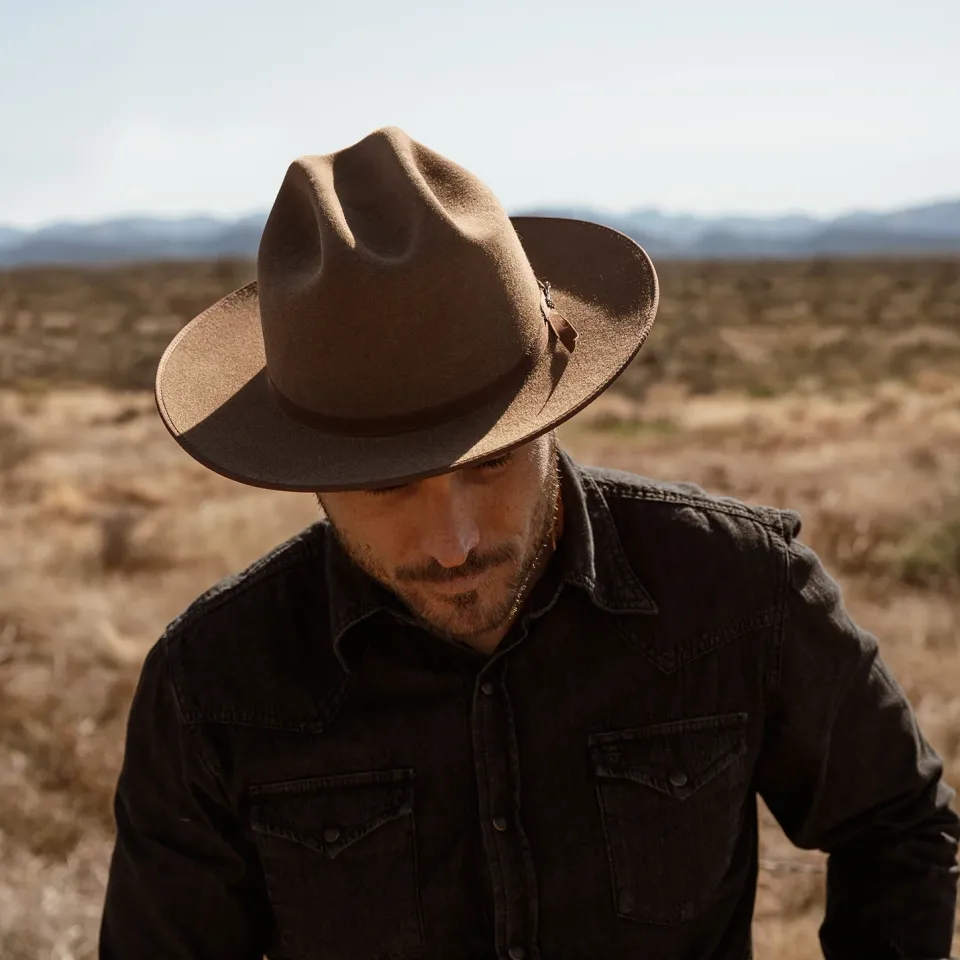 Best Stetson Open Road 6X Cowboy Hat Brown Mix