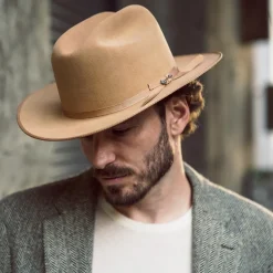 Sale Stetson Open Road 20X Cowboy Hat Butterscotch