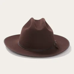 Discount Stetson Open Road 6X Cowboy Hat Chocolate