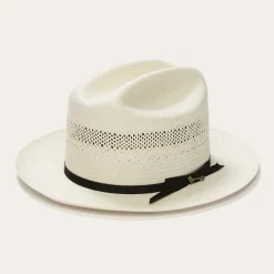 Clearance Stetson Open Road 10X Straw Cowboy Hat Natural