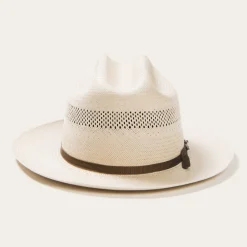 Sale Stetson Open Road 10X Straw Cowboy Hat Toasted