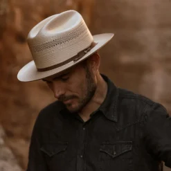 Hot Stetson Open Road 10X Straw Cowboy Hat Toasted