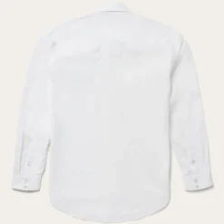 Best Stetson Pin Point Oxford Shirt White