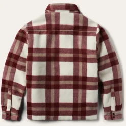 Best Stetson Plaid Lined Jac-Shirt Red