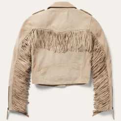 Best Stetson Premium Suede Moto Jacket Tan