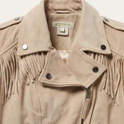 Best Stetson Premium Suede Moto Jacket Tan