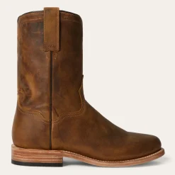 Clearance Stetson Puncher Boots Oily Brown