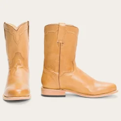 Outlet Stetson Puncher Boots Tan