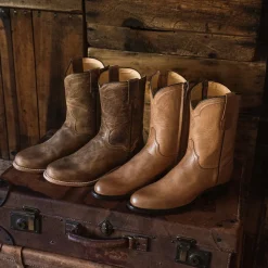 New Stetson Puncher Boots Tan