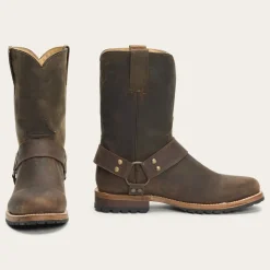 Hot Stetson Puncher Harness Boot Brown