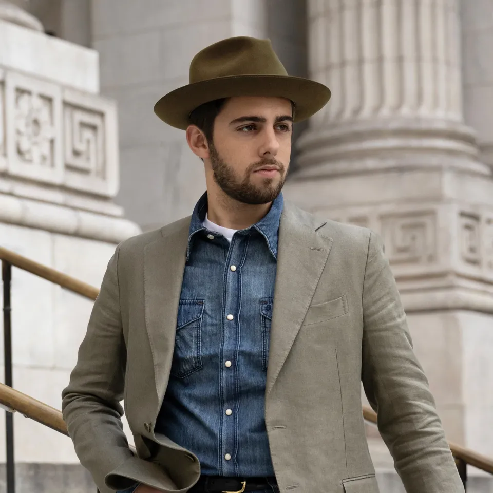Clearance Stetson Pure Stratoliner Tobacco