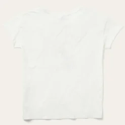 Online Stetson "Round Up" Vintage Tee White