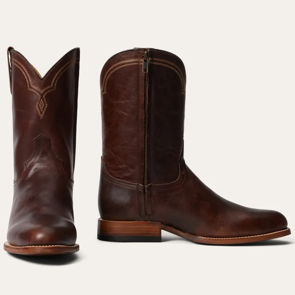 Sale Stetson Rancher Zip Boots Oxblood