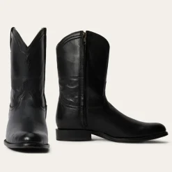 Outlet Stetson Rancher Zip Boots Black