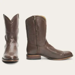 New Stetson Rancher Zip Boots Chocolate