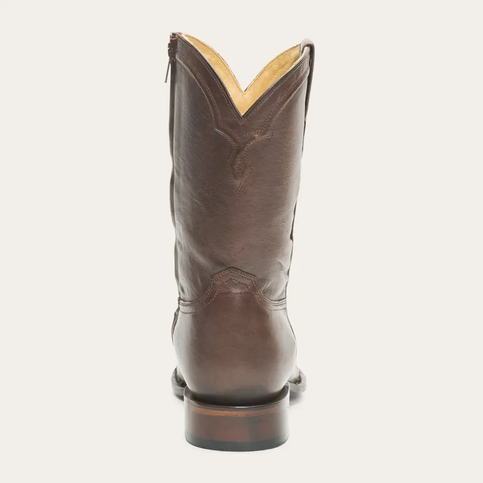 New Stetson Rancher Zip Boots Chocolate