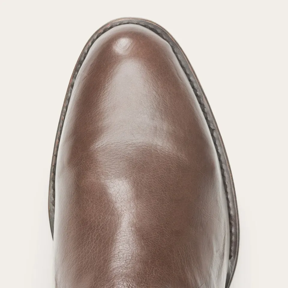 New Stetson Rancher Zip Boots Chocolate