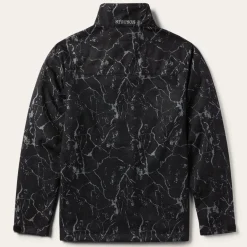 Discount Stetson Range Print Softshell Tech Jacket Grey