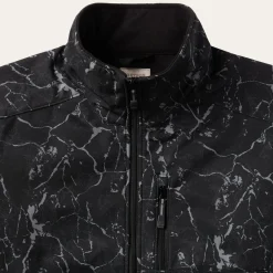 Discount Stetson Range Print Softshell Tech Jacket Grey