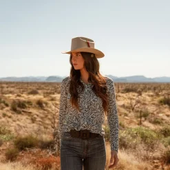 New Stetson Range 6X Cowboy Hat Silverbelly