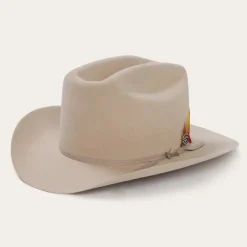 New Stetson Range 6X Cowboy Hat Silverbelly