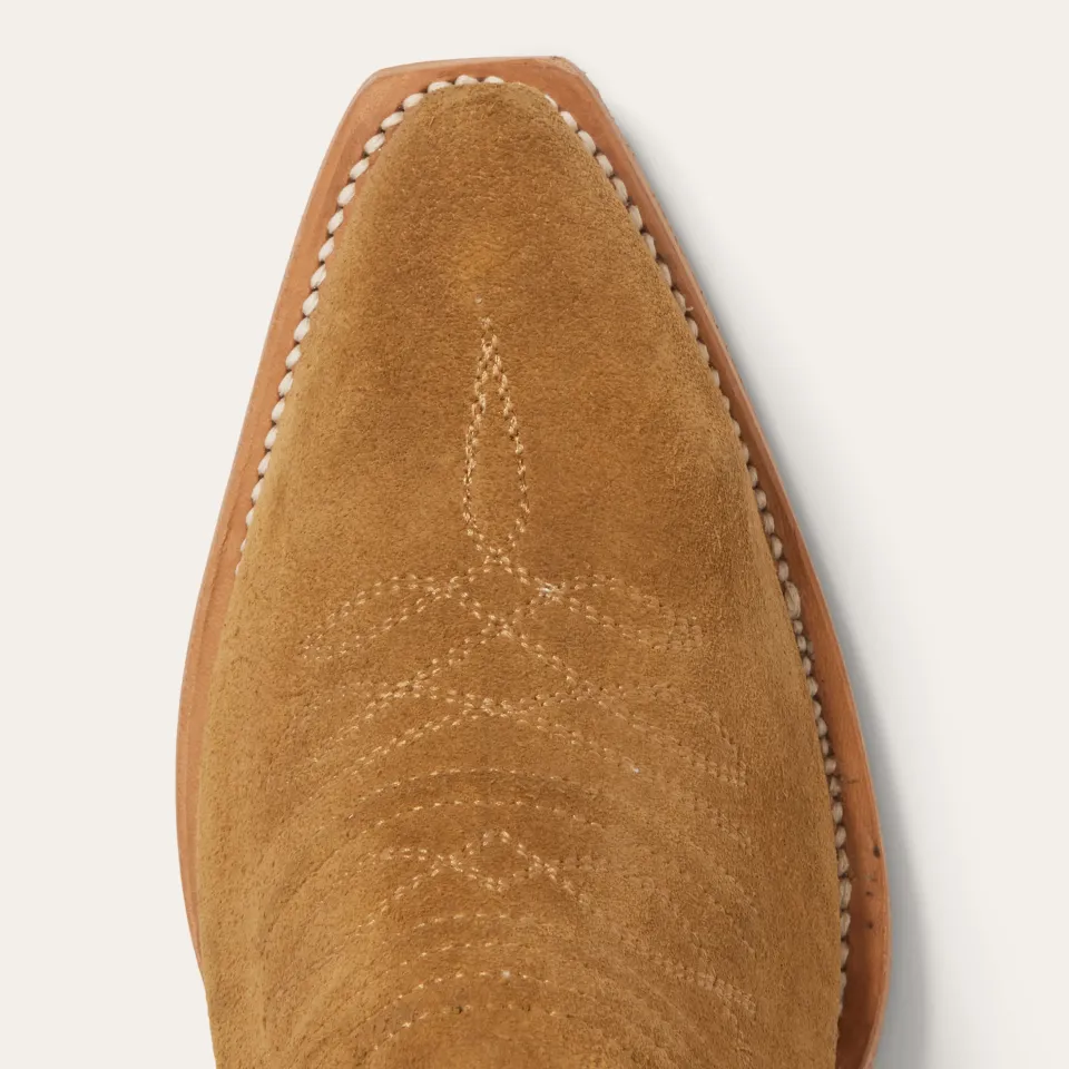 Clearance Stetson Reed Western Mules Tan
