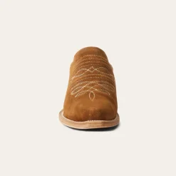 New Stetson Reed Western Mules Brown