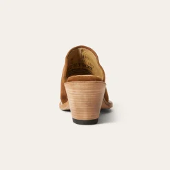 New Stetson Reed Western Mules Brown
