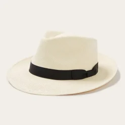 Clearance Stetson Retro Panama Fedora Natural