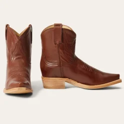Discount Stetson Riley Shorty Boots Brown