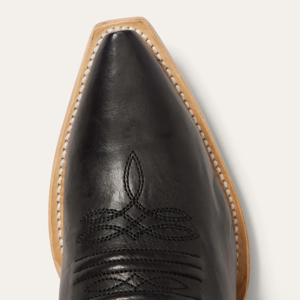 Outlet Stetson Riley Shorty Boots Black