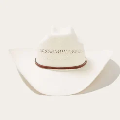 Stetson Rincon 10X Straw Cowboy Hat Natural
