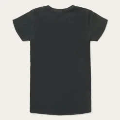 Outlet Stetson Rope Print Graphic Tee Black