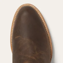 Sale Stetson Roughstock Zip Boots Brown