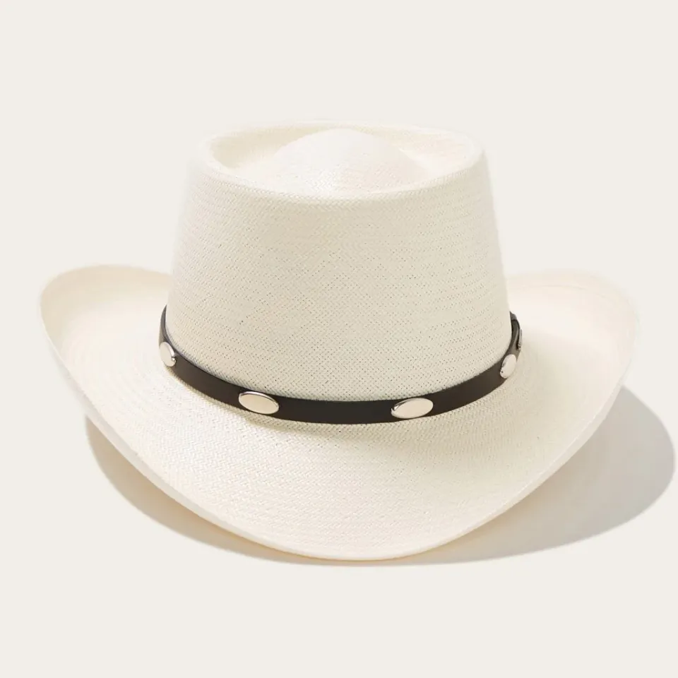 New Stetson Royal Flush 10X Straw Cowboy Hat Natural
