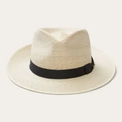 New Stetson Rushmore Palm Fedora Natural