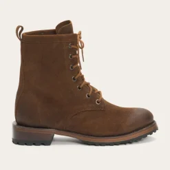 Best Stetson Sam Lace Up Oiled Suede Lug Boots Brown