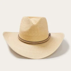 Online Stetson Sawmill Palm Leaf Western Hat Toasted