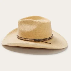 Stetson Sawmill Palm Leaf Western Hat Toasted