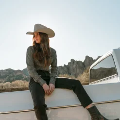 Sale Stetson Shasta 10X Premier Cowboy Hat Mist Grey