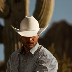 Stetson Shasta 10X Premier Cowboy Hat Mist Grey