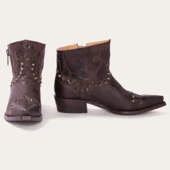 Online Stetson Shelby Sierra Studded Cowboy Boot Brown