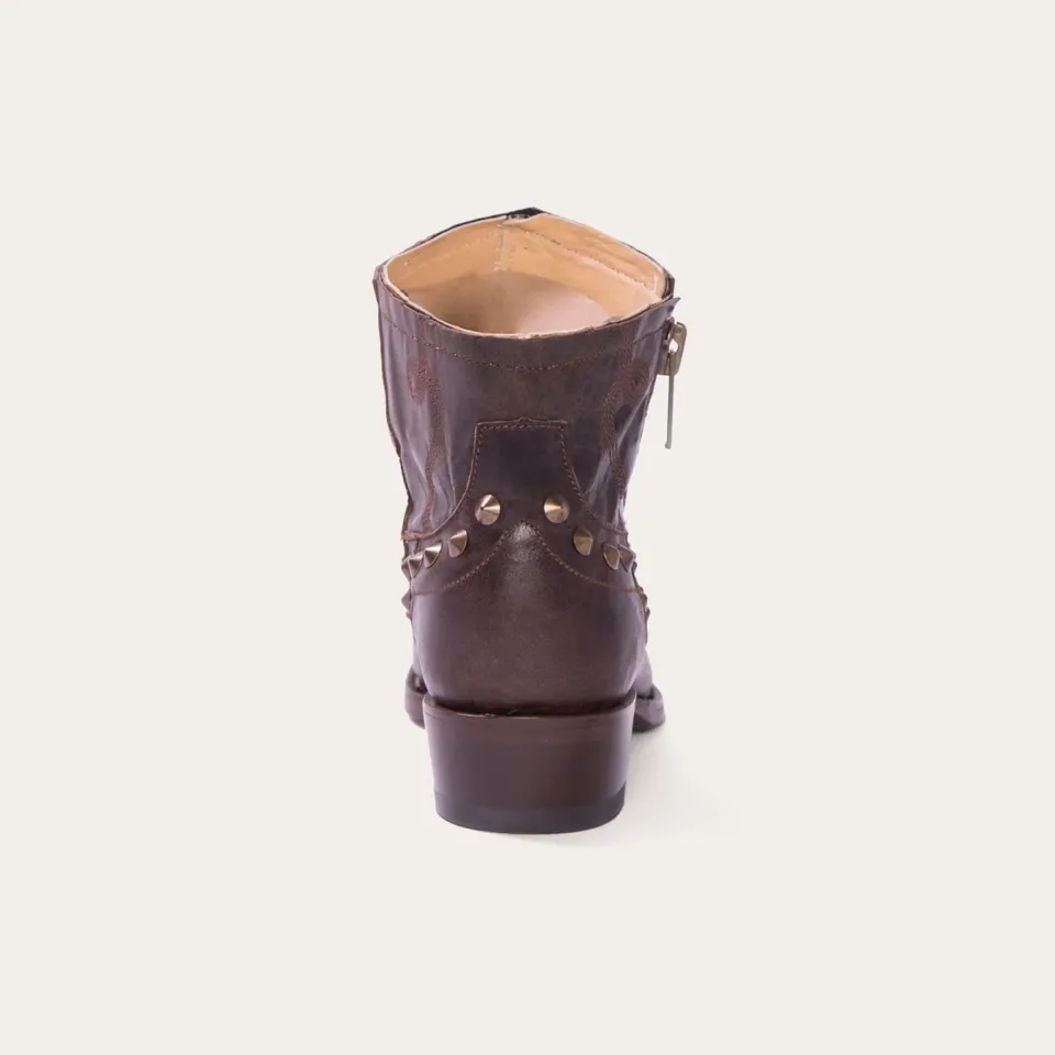 Online Stetson Shelby Sierra Studded Cowboy Boot Brown