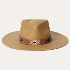Clearance Stetson Sol Straw Fedora Sand