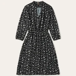 Stetson Southwestern Ditzy Print Dress Black