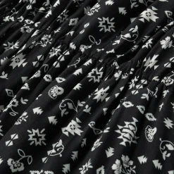 Stetson Southwestern Ditzy Print Dress Black